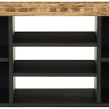 TV Cabinet 100x33x46 cm Solid Wood Mango&Engineered Wood 351966