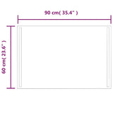 LED Bathroom Mirror 90x60 cm 151752