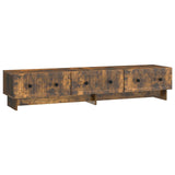 TV Cabinet Smoked Oak 147 x 34.5 x 30 cm Engineered Wood 894020