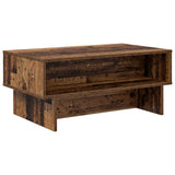 Coffee Table Old Wood 80 x 46 x 35 cm Engineered Wood 8000226