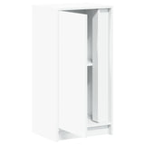 Sideboard with LED White 42.5x34x85 cm Engineered Wood 852138
