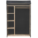 Wardrobe Grey 110x40x170 cm Fabric 248189