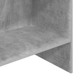 Book Cabinet Concrete Grey 60x35x180 cm Engineered Wood 803411