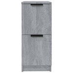 ZNTS Sideboards 2 pcs Grey Sonoma 30x30x70 cm Engineered Wood 817021