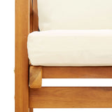 3 Piece Garden Lounge Set with Cushions Solid Wood Acacia 3211807
