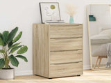 Storage Cabinets 60 x 48 x 105 cm Engineered Wood Sonoma Oak 3406237