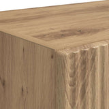 TV Wall Cabinet Artisan Oak 59.5 x 31 x 80 cm Engineered Wood 892368