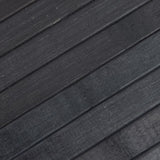Rug Rectangular Grey 100x500 cm Bamboo 376826