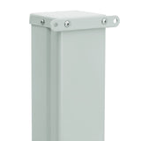 Patio Retractable Side Awning 140x500 cm Blue 317918