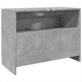 Sink Cabinet Concrete Grey 78x37x59 cm Engineered Wood 848118