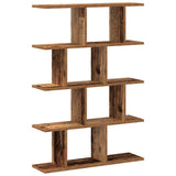 Wall Cube Shelf 12 Compartments Old Wood Engineered Wood 860020