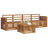Sofa Sets 5 pcs Natural Solid Acacia Wood 3374334
