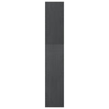 Book Cabinet/Room Divider Grey 40x30x167.5 cm Solid Pinewood 808150