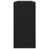 Sideboard 2 pcs Black Oak 79 x 38 x 80 cm Engineered Wood 3334310