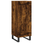 Highboard Smoked Oak 34.5x34x180 cm Engineered Wood 3199518