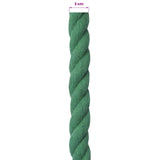 Rope Green 2 x 2 x 2500 cm Cotton 42011971