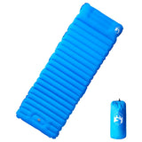 Self Inflating Camping Mattress with Pillow 1-Person Blue 4007120