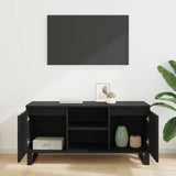 TV Cabinet Black Oak 104 x 35 x 50 cm Engineered Wood 881937
