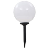 Outdoor Solar Lamps 4 pcs LED Spherical 30 cm RGB 277127