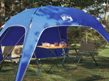 Instant Tent 4-Person Quick-Release Azure Blue 185T Polyester 42008402