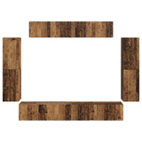 TV Cabinet 8 pcs Old Wood 3409148