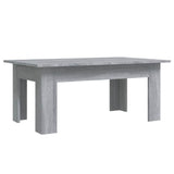 Coffee Table Grey Sonoma 100x60x42 cm Engineered Wood 815427