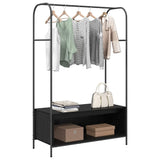 Clothes Rack Black 100 x 44 x 160 cm Engineered Wood 868451