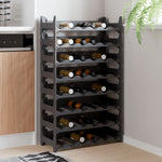 ZNTS Wine Rack for 48 Bottles PP Stackable 3189182