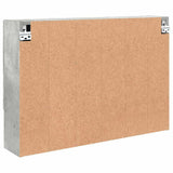 Mirror Cabinet Concrete Grey 80 x 17 x 55 cm Engineered Wood 883357