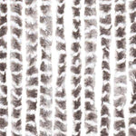 ZNTS Insect Curtain Taupe and White 90x220 cm Chenille 325461