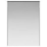 Bathroom Mirror Cabinet Black Oak 53.5 x 15.5 x 70 cm 889232