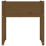 Planter Honey Brown 78x40x81 cm Solid Wood Pine 822135