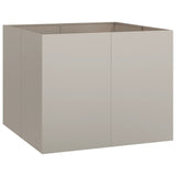 Garden Planter Rusty 100 x 100 x 80 cm 860828