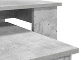 Coffee Table Set 2 pcs Concrete Grey Engineered Wood 8000135