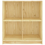 Sideboard 70x33x76 cm Solid Pinewood 809948