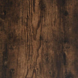 ZNTS Coffee Table Smoked Oak 60x60x40 cm Engineered Wood 826626