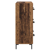 Sideboard Old Wood 69.5 x 34 x 90 cm Engineered Wood and Iron 881504