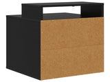Cat House Black 42.5 x 40 x 53.5 cm Engineered Wood 8000690