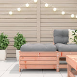 Garden Footstool Natural wood Solid Douglas Fir wood Medium 844901