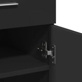 Sideboard Black 80x42.5x93 cm Engineered Wood 3281470