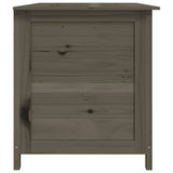 Outdoor Cushion Box Anthracite 150x50x56 cm Solid Wood Fir 152172
