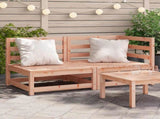 Garden Sofa 2-Seater Solid Wood Douglas 837947