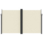 Retractable Side Awning Cream 200x600 cm 4004655