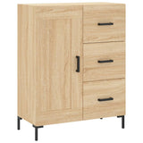 Highboard Sonoma Oak 69.5x34x180 cm Engineered Wood 3190024