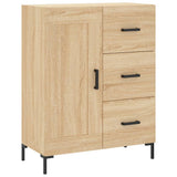 Highboard Sonoma Oak 69.5x34x180 cm Engineered Wood 3198660