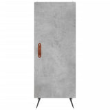 Sideboard Concrete Grey 34.5x34x90 cm Engineered Wood 828512