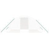 Greenhouse with Steel Frame White 8 m 4x2x2 m 364083