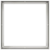 Planter 100x100x40 cm Stainless Steel 860819