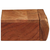 Wall Shelves 2 pcs 40x17x8 cm Solid Wood Acacia 373629