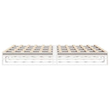 Bed Frame without Mattress White 180x200 cm Super King Solid Wood Pine 3302319